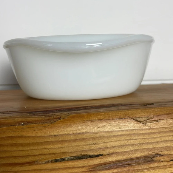 Vintage Dynaware Pyr-O-Rey Cookware Casserole Dish Daisy Floral Opal Mexico - Picture 3 of 11